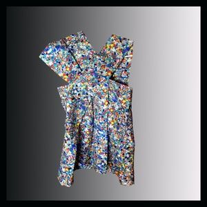 Roksanda Girls Floral Print Party Dress